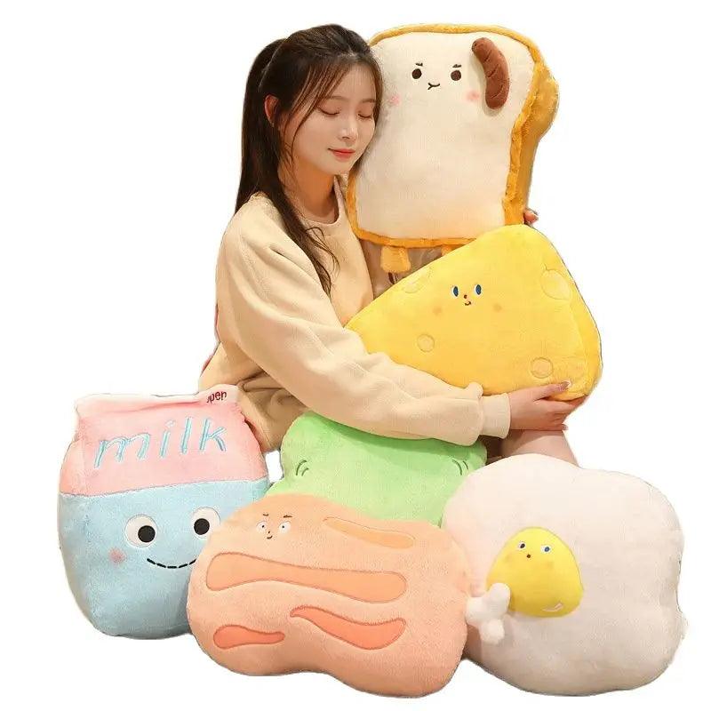 Milk Box & Food Plushies - Cute Throw Pillows for Kids | Stuffed Animals & Plushies | Adorbs Plushies