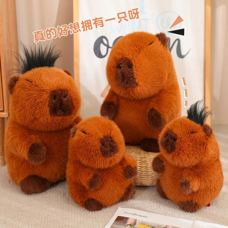 Capybara Plush Toy with Turtle Backpack and other Accessories | Adorbs Plushies