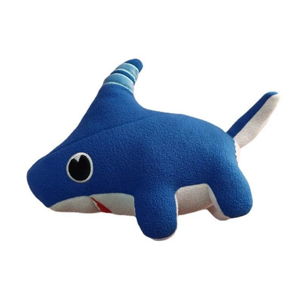 Blue Shark Dog Plush Toy | Ocean Animal Stuffed Teddy for Kids | Adorbs Plushies