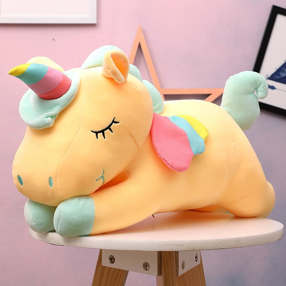 Unicorn Plush Toy | Cute Huggable Stuffed Animal for Sleeping | Adorbs Plushies