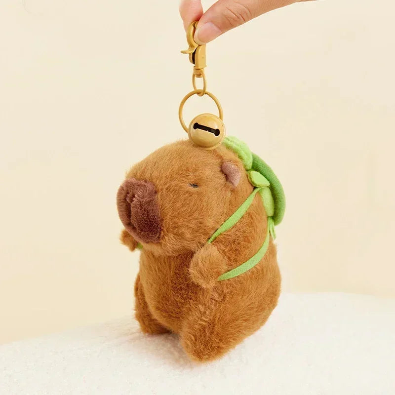 Capybara with Turtle Backpack Plush Toy | Adorbs Plushies