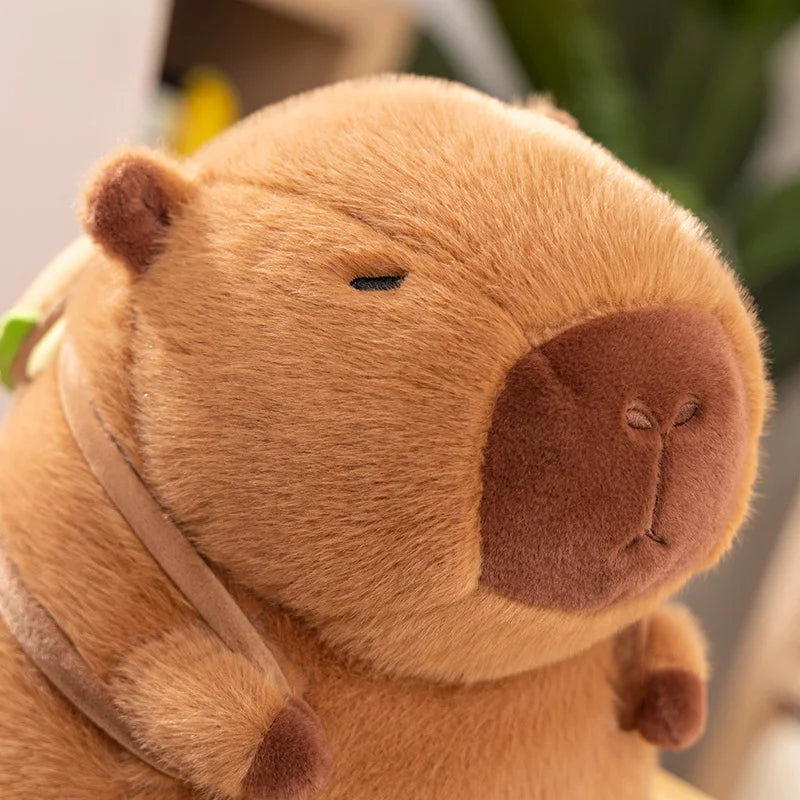 Capybara Plush Stuffed Animal with Backpack | Adorbs Plushies