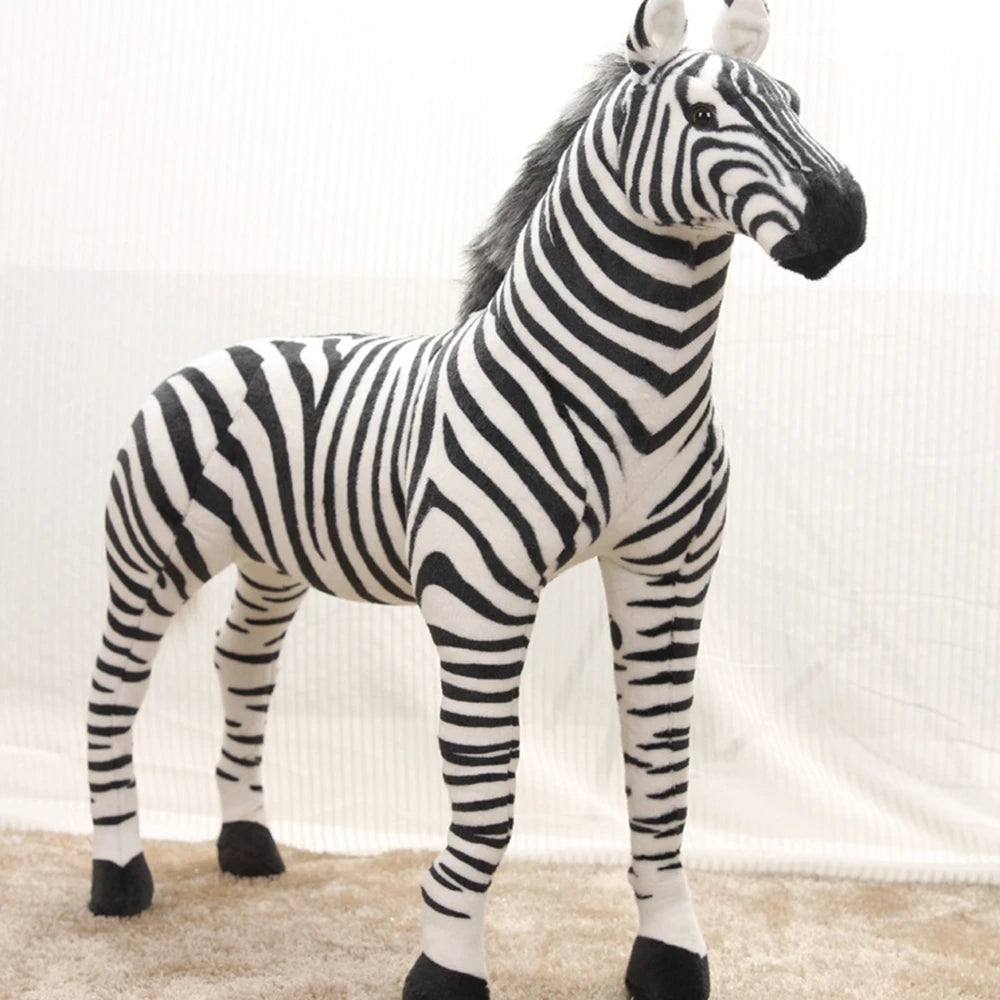 Large Zebra Plushie | Stuffed Animal | Adorbs Plushies