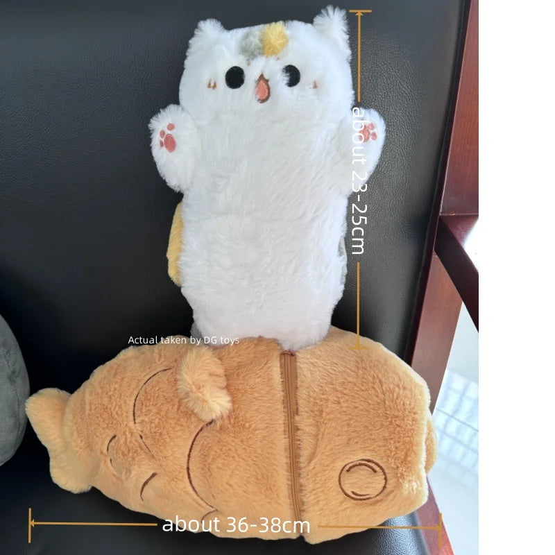 Taiyaki Cat Japan Plush - Anime Figure Cute Pillow | Stuffed Animals & Plushies | Adorbs Plushies