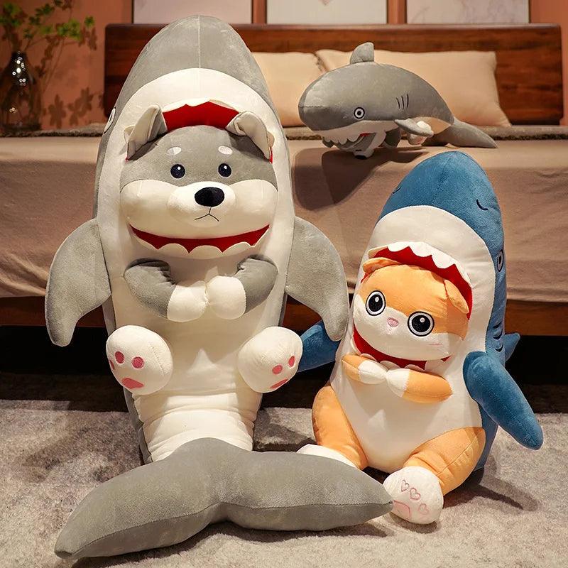 Shark Tail Cat & Dog Plushies - Unique Whale Shiba Pillow | Stuffed Animals & Plushies | Adorbs Plushies