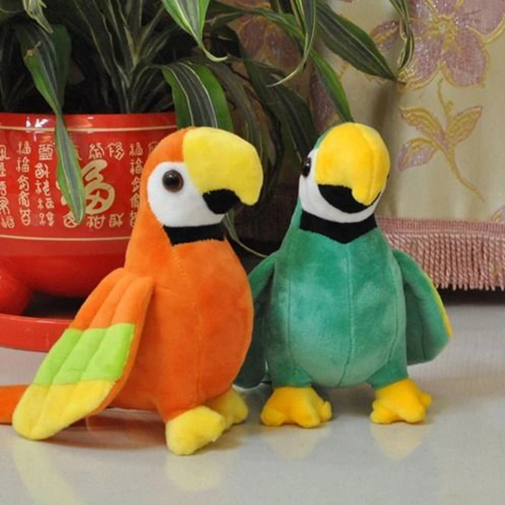 Parrot Plush Toy | Colorful Wings Cute Stuffed Bird | Adorbs Plushies"