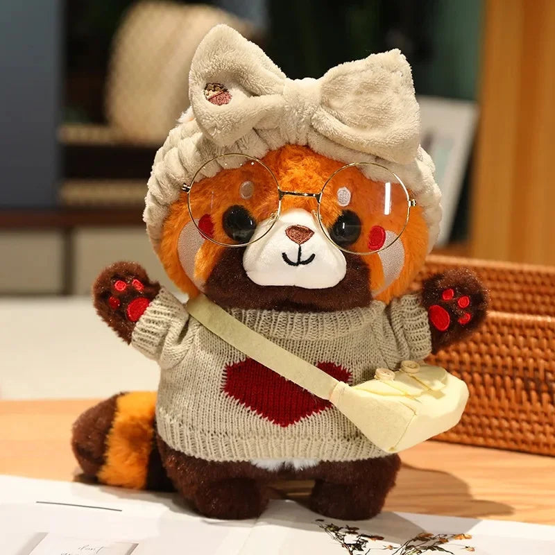 Raccoon & Red Panda/Fox Cosplay Plush - Kids Birthday Toy