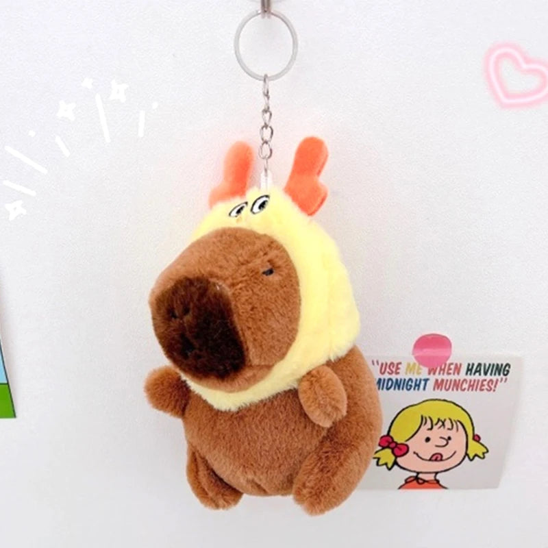 Capybara Plush Keychain with Costumes | Adorbs Plushies