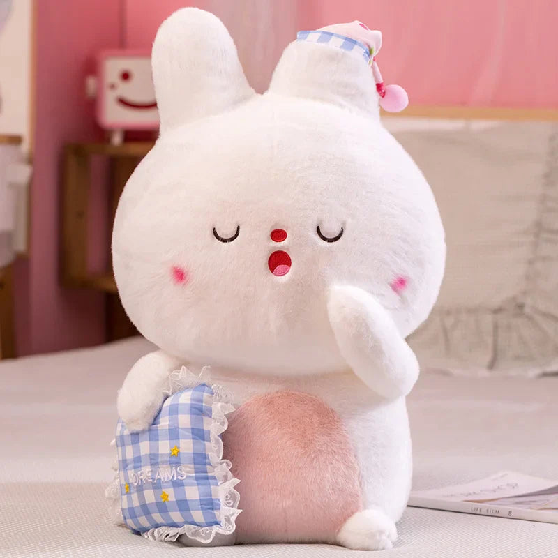 Pajamas Bunny Plushie Doll - Sleepy Head Rabbit Gift