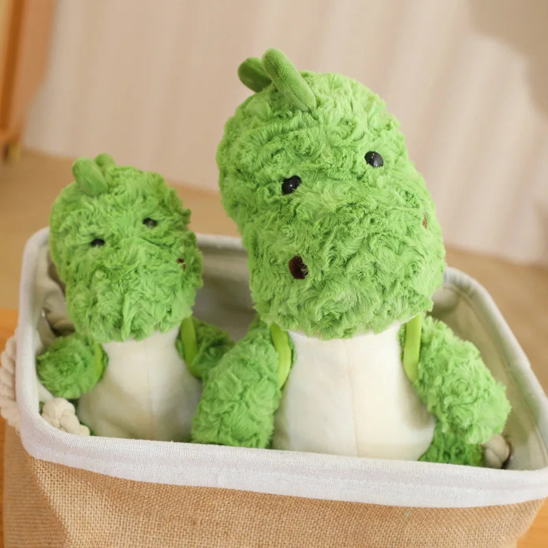 Green Dinosaur Plushie - Avocado Backpack Cuddly Toy | Stuffed Animals & Plushies | Adorbs Plushies