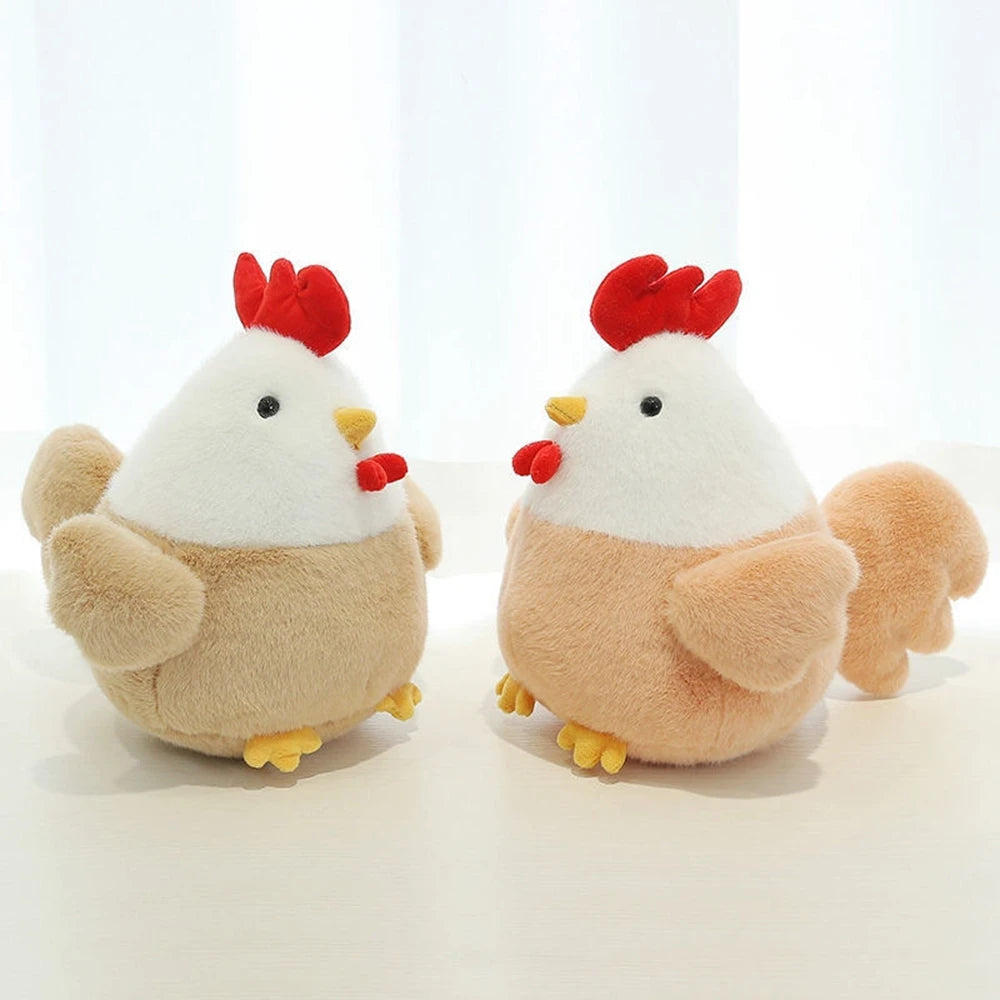 Cute Chicken Plush Doll | Soft Stuffed Animal Hen Toy | Adorbs Plushies