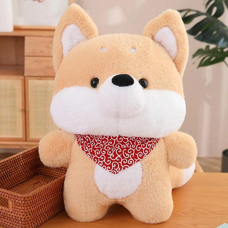 Shiba Inu Dog Plushie - Soft Hug Cushion for Kids | Stuffed Animals & Plushies | Adorbs Plushies