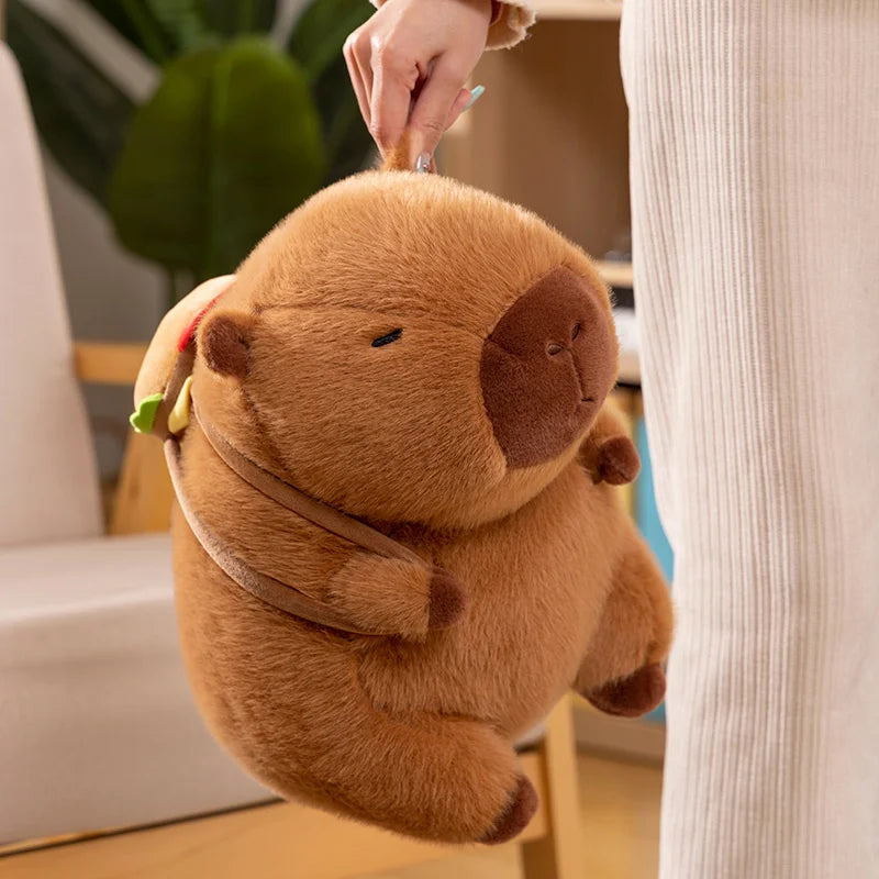 Capybara Plush Stuffed Animal with Backpack | Adorbs Plushies