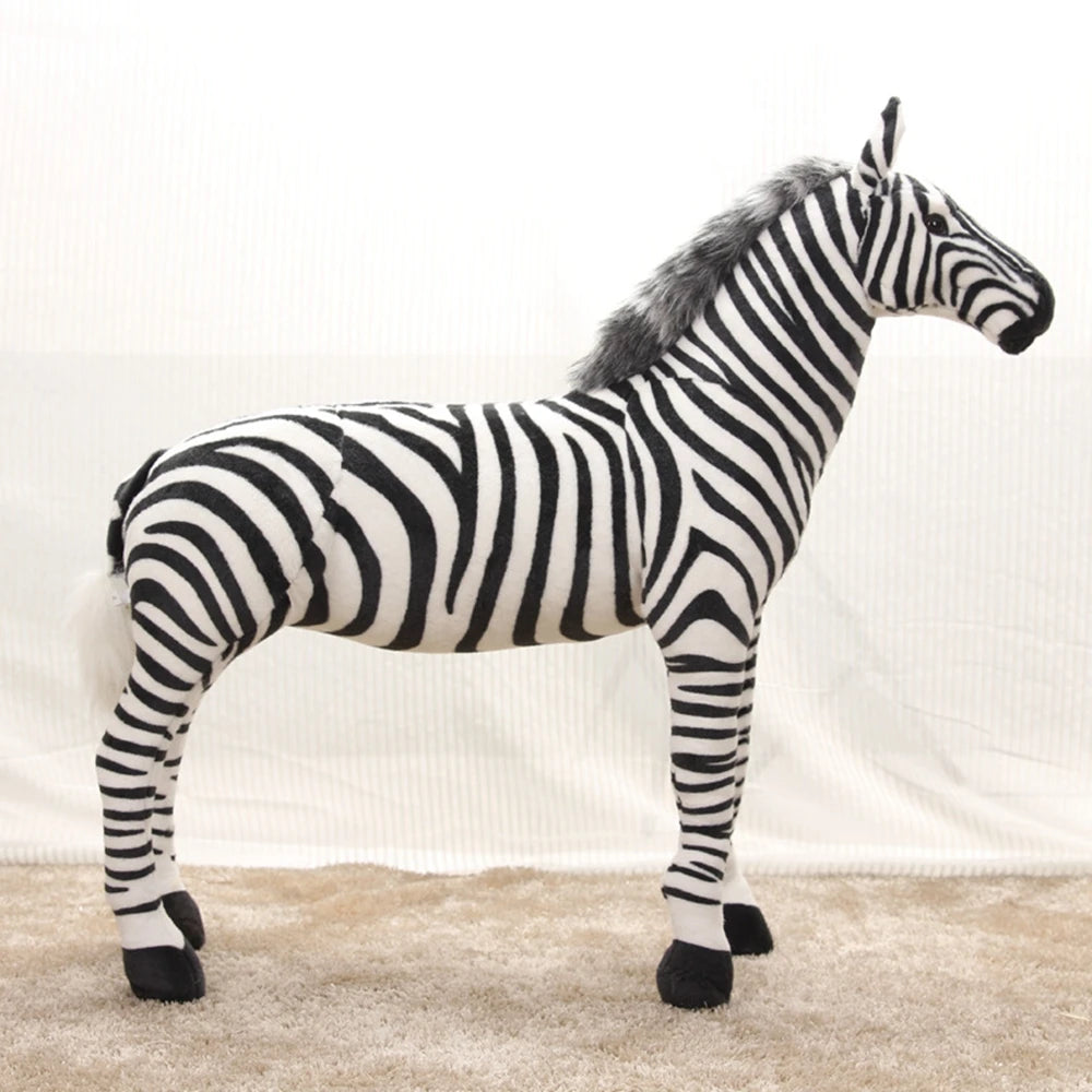 Large Zebra Plushie | Stuffed Animal | Adorbs Plushies