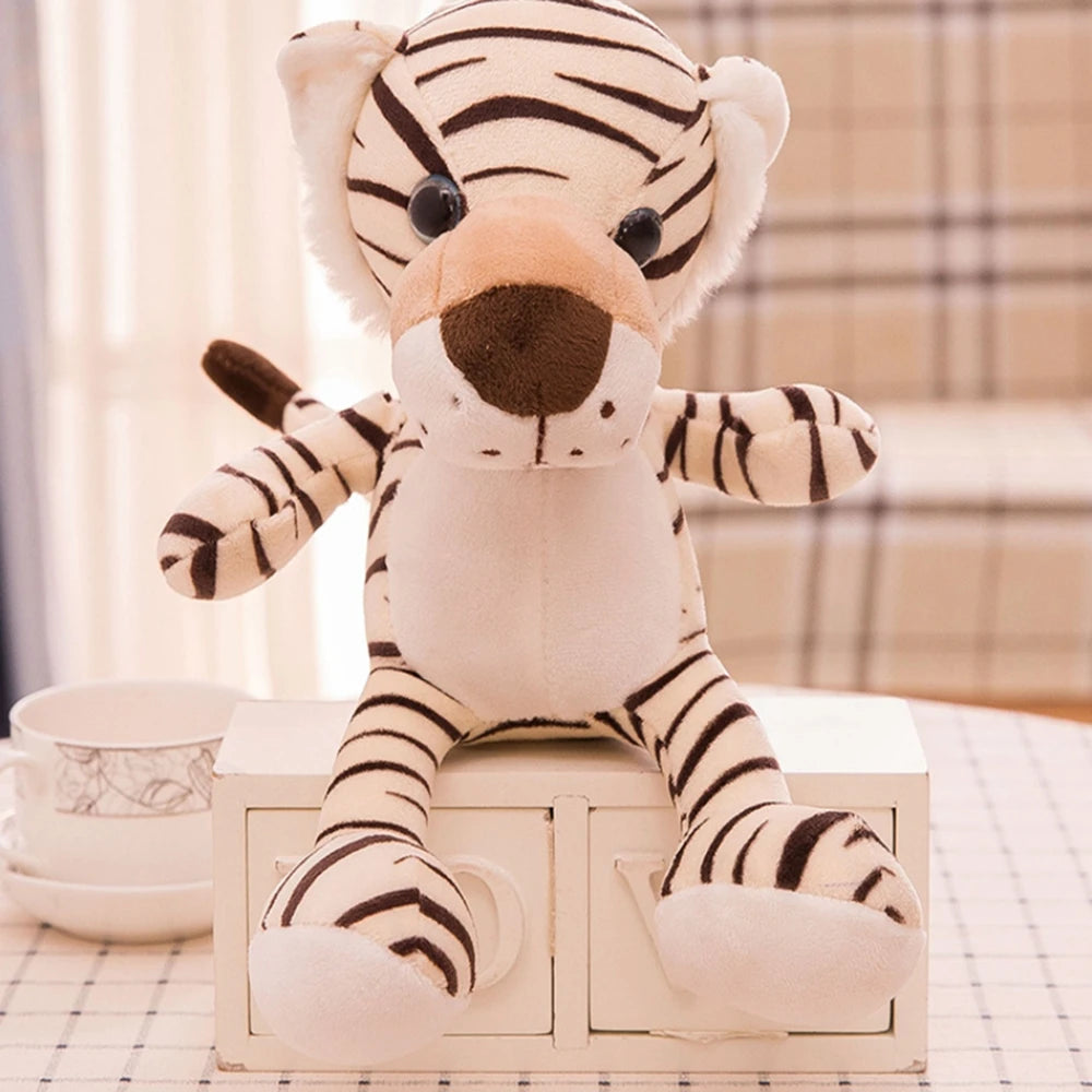 Forest Animal Plushies | Tiger, Deer, Leopard, Lion Stuffed Toys | Adorbs Plushies