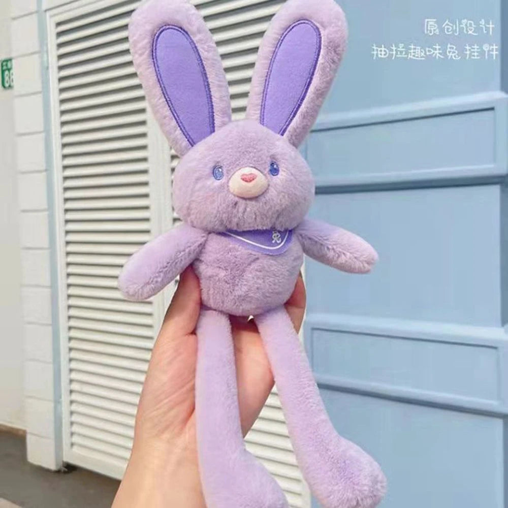 Rabbit Plush Stuffed Animal Toy with Pull Ears | Cute Pluhie Gift | Adorbs Plushies