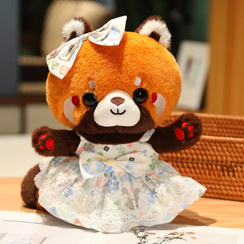 Raccoon & Red Panda/Fox Cosplay Plush - Kids Birthday Toy