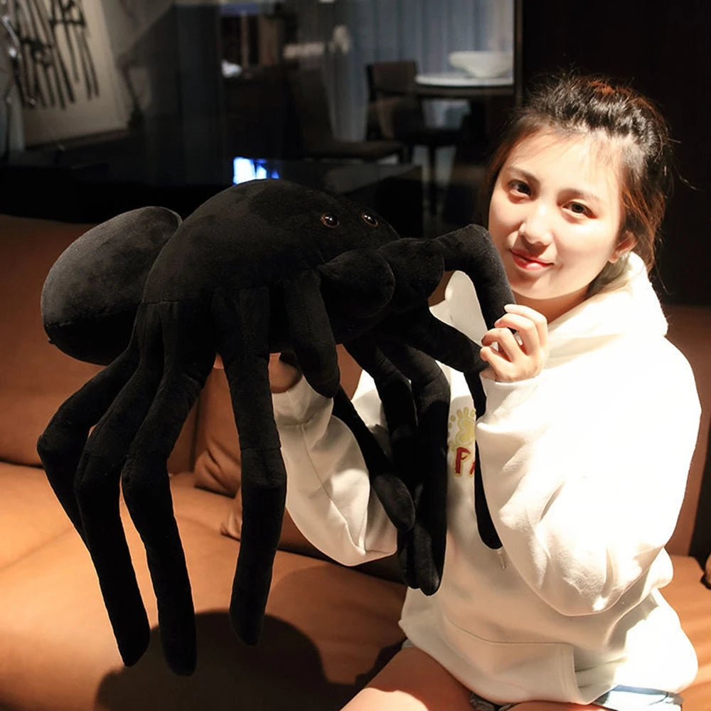 Cute Spider Plush Toy | Simulation Insect Pillow Doll for Halloween | Adorbs Plushies