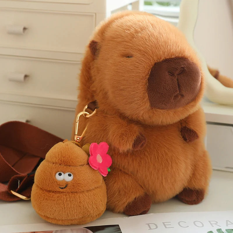 Capybara Plush Mini Shoulder Bag | Adorbs Plushies