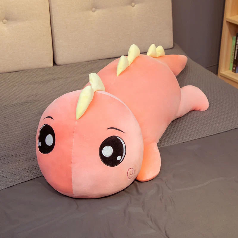 Giant Dinosaur Plush Toy - Big Eyes Cartoon Animal Pillow