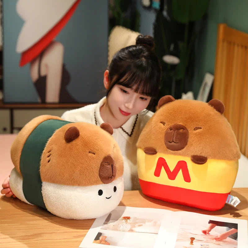 Capybara Sushi & Fries Plushies | Adorbs Plushies