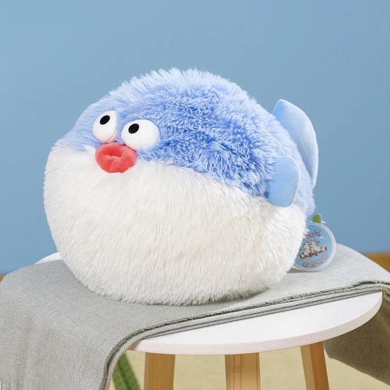 Pufferfish & Shark Plush Toy - Ocean Adventures Await | Stuffed Animals & Plushies | Adorbs Plushies