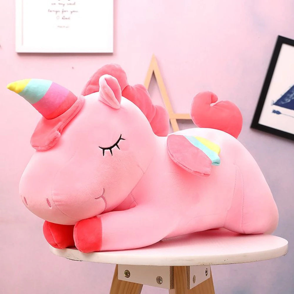 Unicorn Plush Toy | Cute Huggable Stuffed Animal for Sleeping | Adorbs Plushies