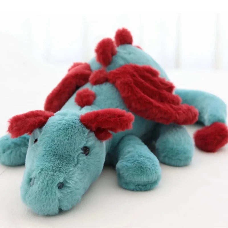 Flying Dragon Plushie - Colorful Dinosaur Rag Doll Gift | Stuffed Animals & Plushies | Adorbs Plushies