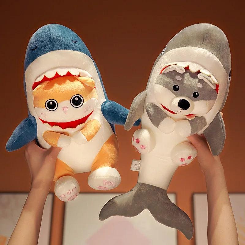 Shark Tail Cat & Dog Plushies - Unique Whale Shiba Pillow | Stuffed Animals & Plushies | Adorbs Plushies