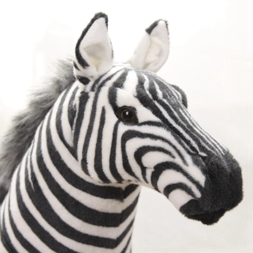 Large Zebra Plushie | Stuffed Animal | Adorbs Plushies