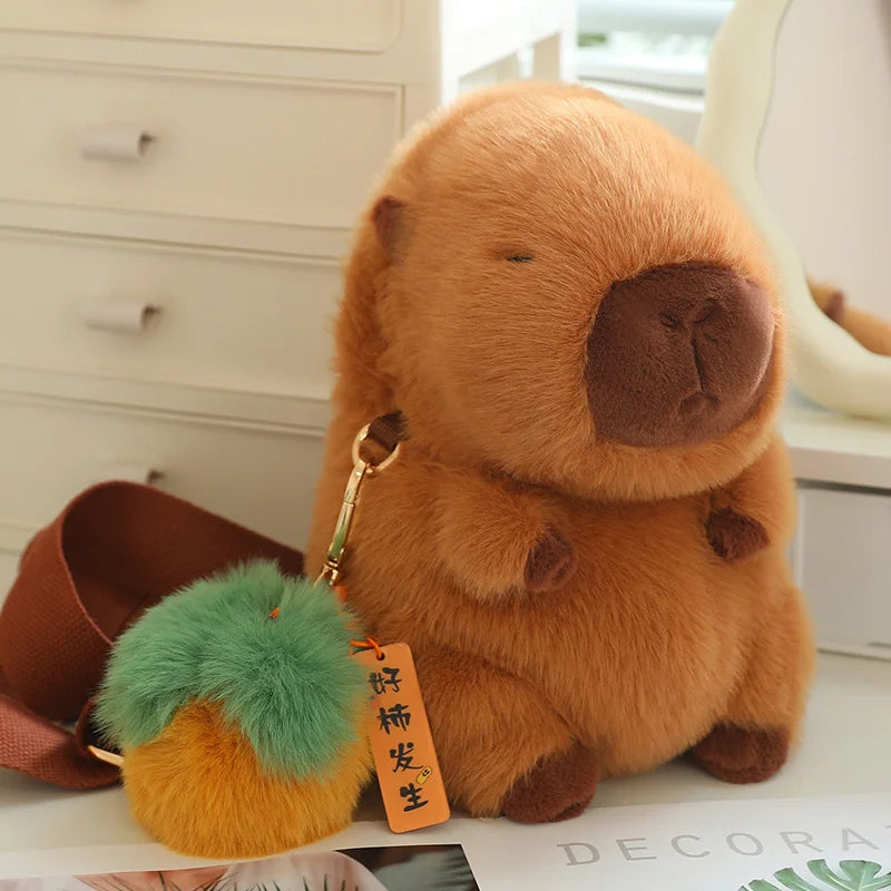 Capybara Plush Mini Shoulder Bag | Adorbs Plushies