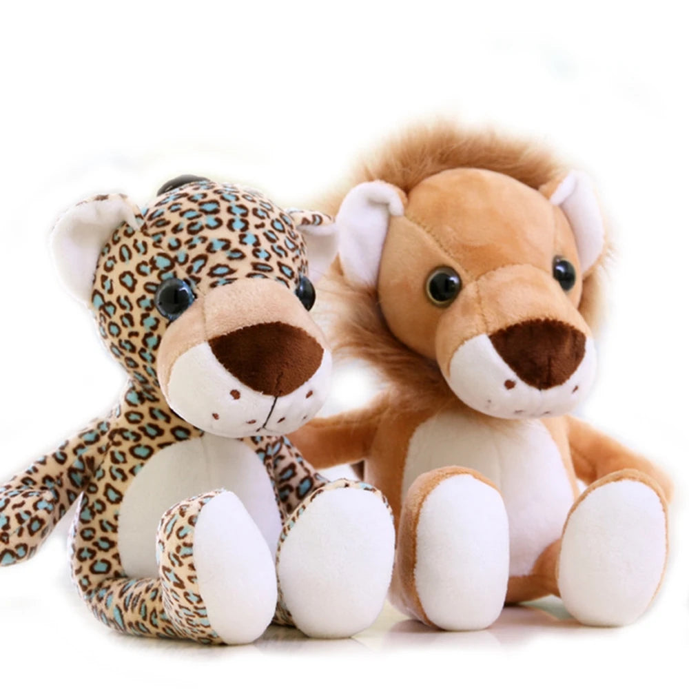 Forest Animal Plushies | Tiger, Deer, Leopard, Lion Stuffed Toys | Adorbs Plushies