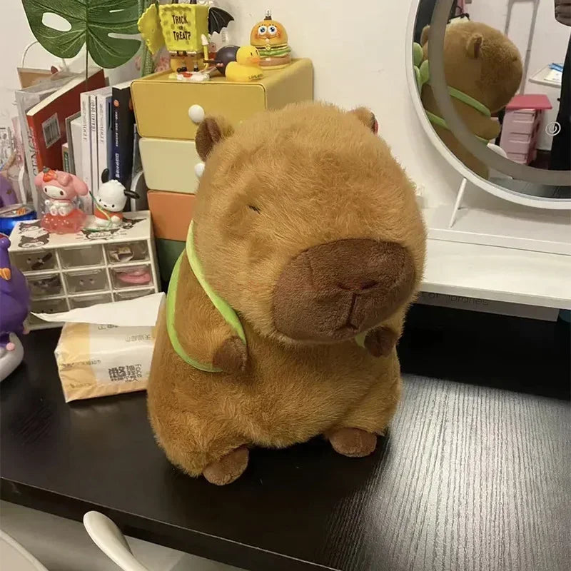 Capybara with Turtle Backpack Plush Toy | Adorbs Plushies