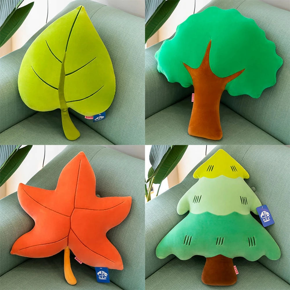 Leaf Throw Pillow Plush Toy | Plushie Pillow | Adorbs Plushies