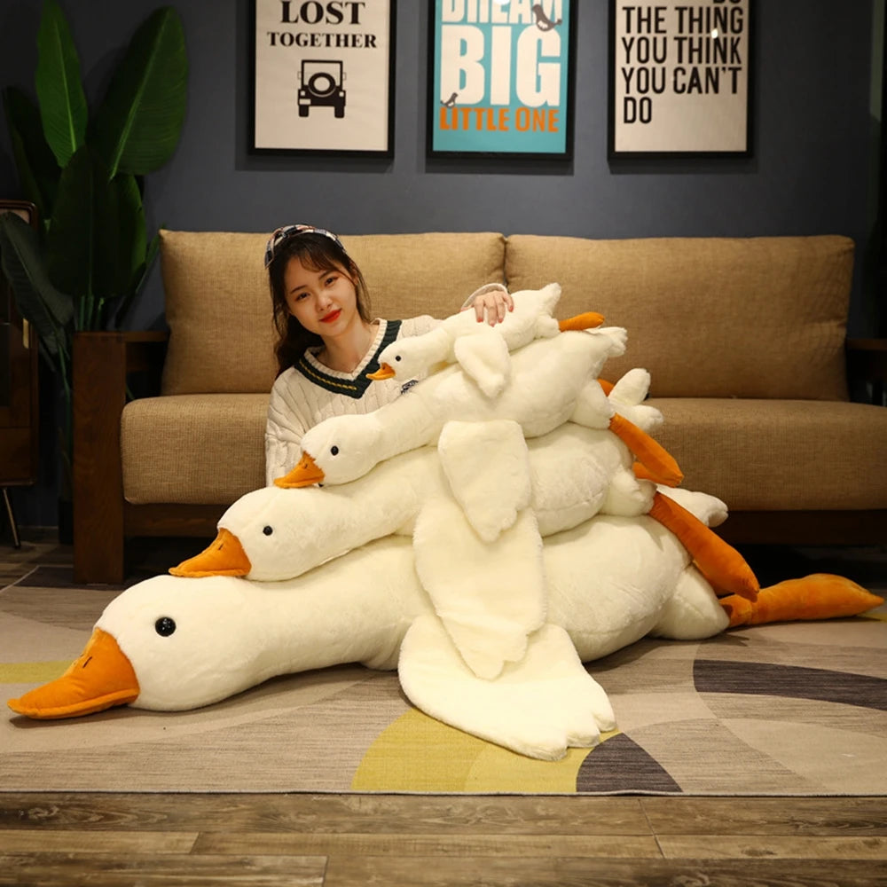 Cute Duck Plush Stuffed Animal | Soft Teddy Bear Pillow for Kids | Adorbs Plushies