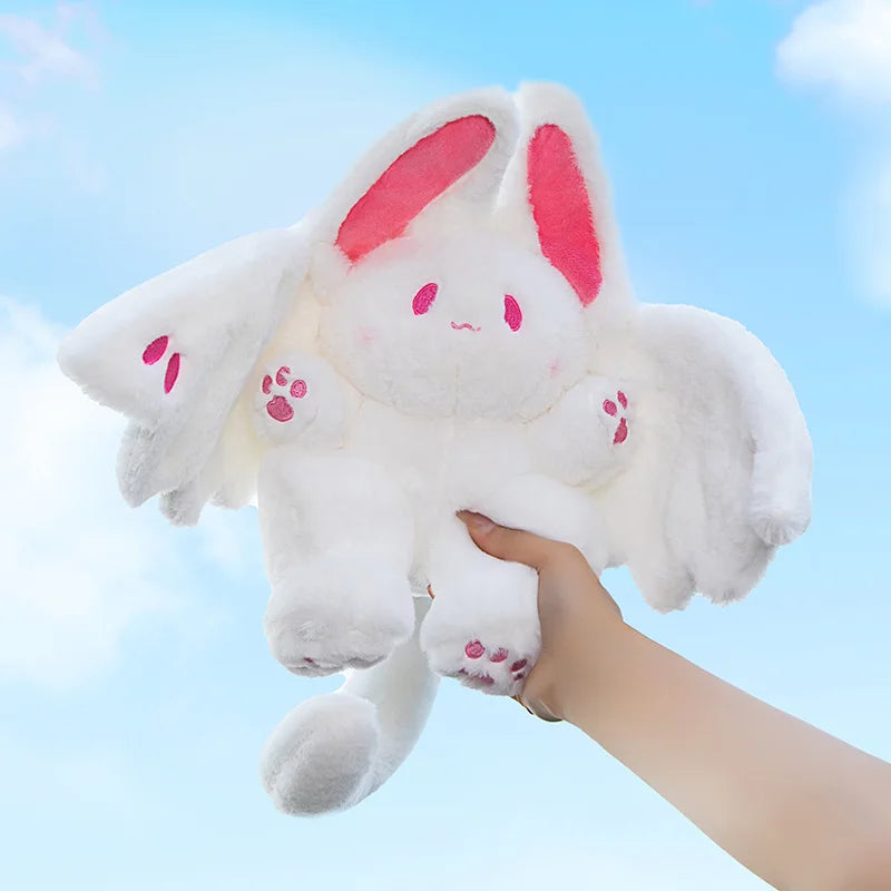 Spirit Rabbit Plush with Wings - Anime Manta Doll