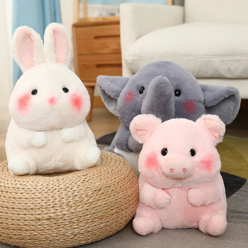 Big Ball Animal Plushies - Soft Bunny, Pig, Elephant Toys | Stuffed Animals & Plushies | Adorbs Plushies