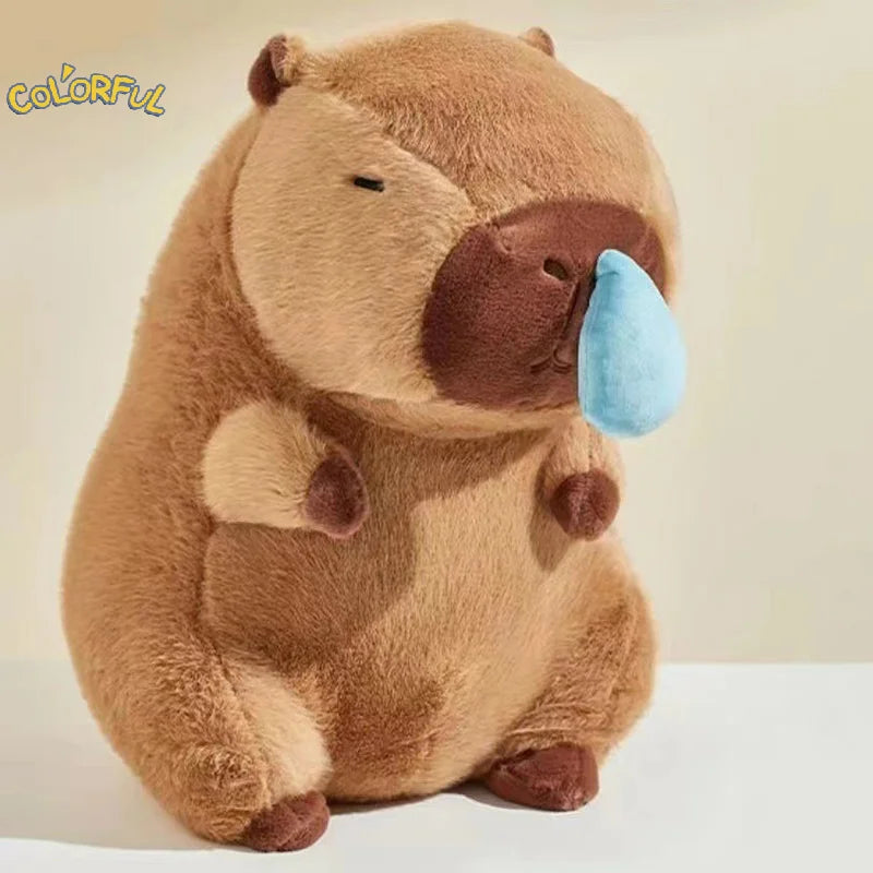Snotty Capybara Plush Toy with Stretchy Nose | Adorbs Plushies