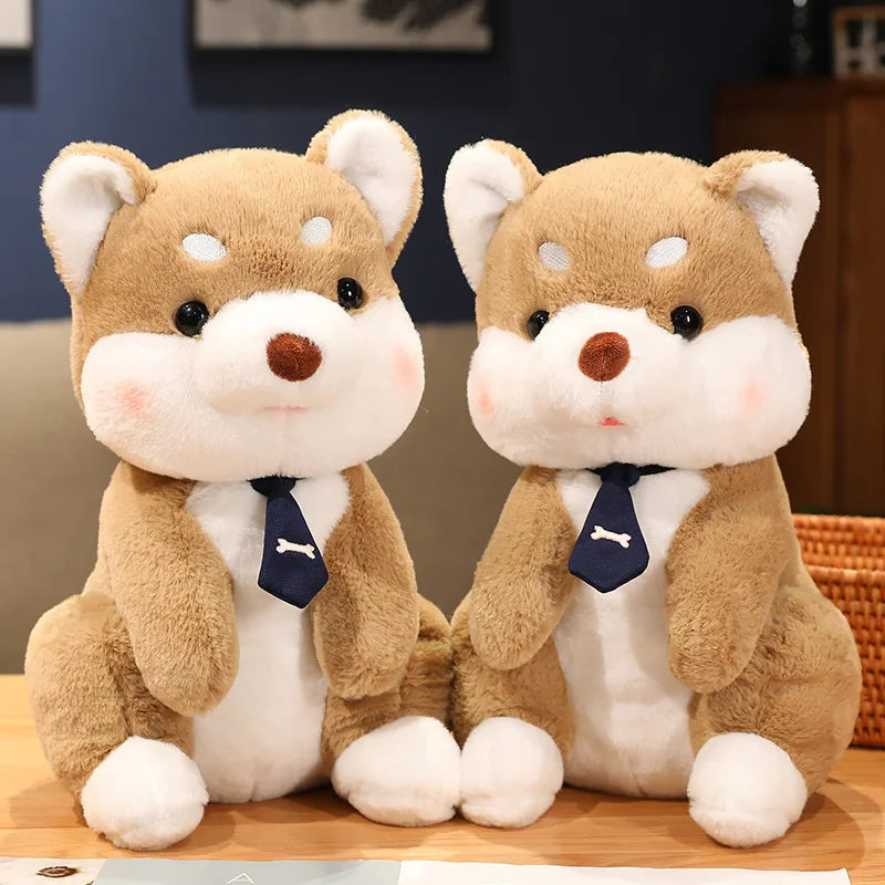 Japan Shiba Inu Plush Toy - Stuffed Puppy with Bell Ring | Stuffed Animals & Plushies | Adorbs Plushies