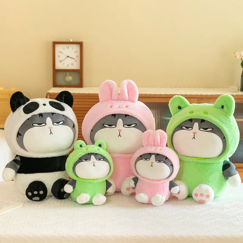 Cosplay Animal Plush Toy - Pig Frog Panda Cat Bunny Toy | Stuffed Animals & Plushies | Adorbs Plushies