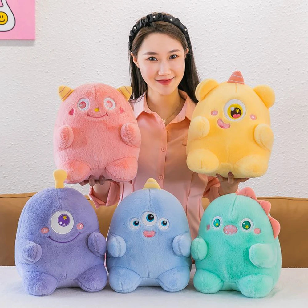 Little Monster Plush Toy | Cute Alien Stuffed Animal with Big Eyes | Adorbs Plushies