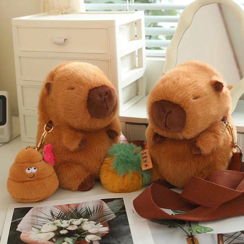 Capybara Plush Mini Shoulder Bag | Adorbs Plushies