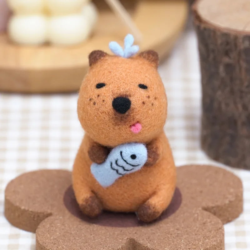 Cute Capybara with Milk Tea Plushie | Adorbs Plushies