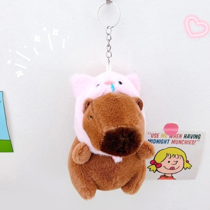 Capybara Plush Keychain with Costumes | Adorbs Plushies