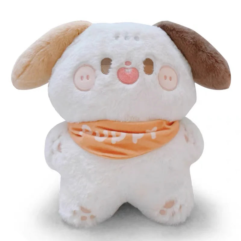 Burns Dog Plush Toy - Fluffy Hair Puppy Cushion for Kids | Stuffed Animals & Plushies | Adorbs Plushies