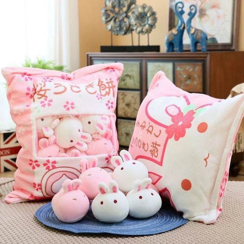 White Rabbit Plushie | Stuffed Animal Teddy Bear for Birthdays | Adorbs Plushies