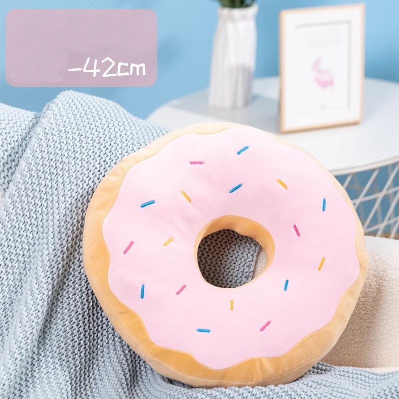 Soft Doughnut Toy - Cookie Biscuit Chair Cushion | Stuffed Animals & Plushies | Adorbs Plushies