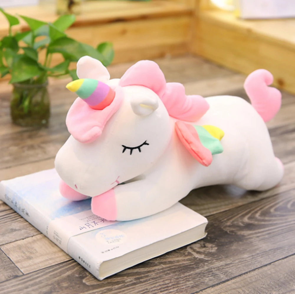Unicorn Plush Toy | Cute Huggable Stuffed Animal for Sleeping | Adorbs Plushies