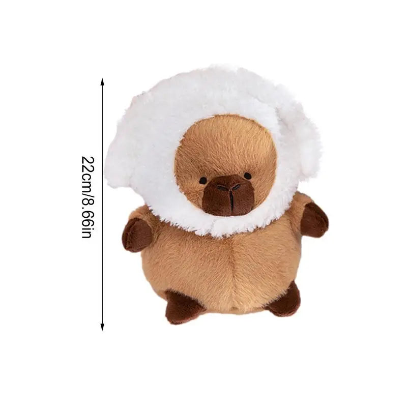 Capybara Plush with Head Accessories | Adorbs Plushies