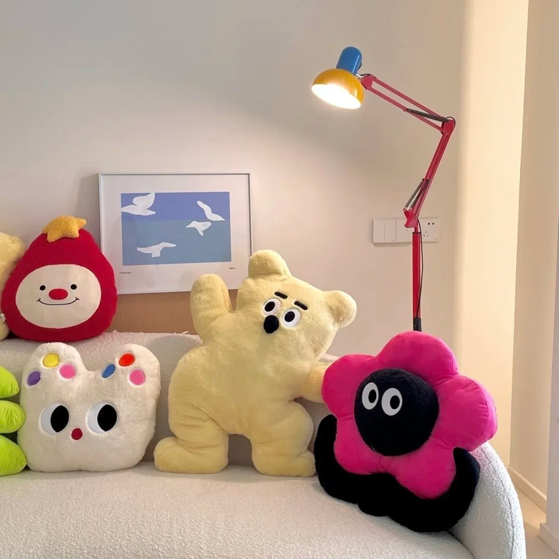 Girly Flower Pillow - Celebrity Sofa Decor Plush Toy | Stuffed Animals & Plushies | Adorbs Plushies